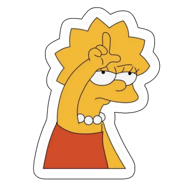 Sticker creativo número 119 de Papelería de Sol