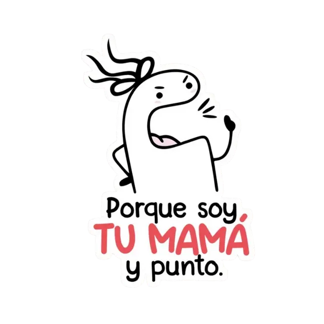Sticker creativo número 832 de Papelería de Sol