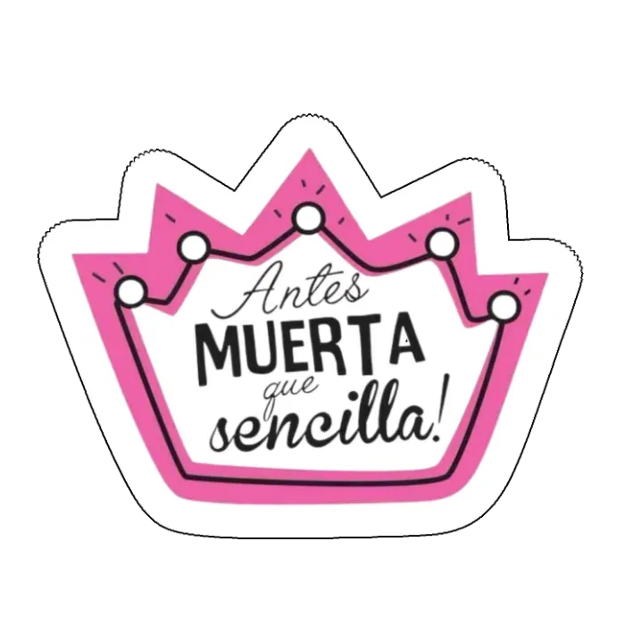 Sticker creativo número 130 de Papelería de Sol