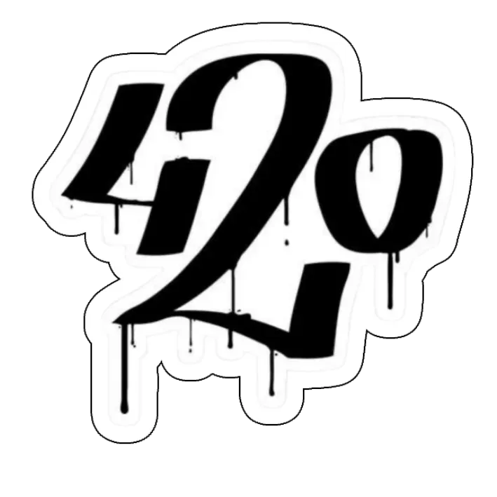 Sticker creativo número 70 de Papelería de Sol